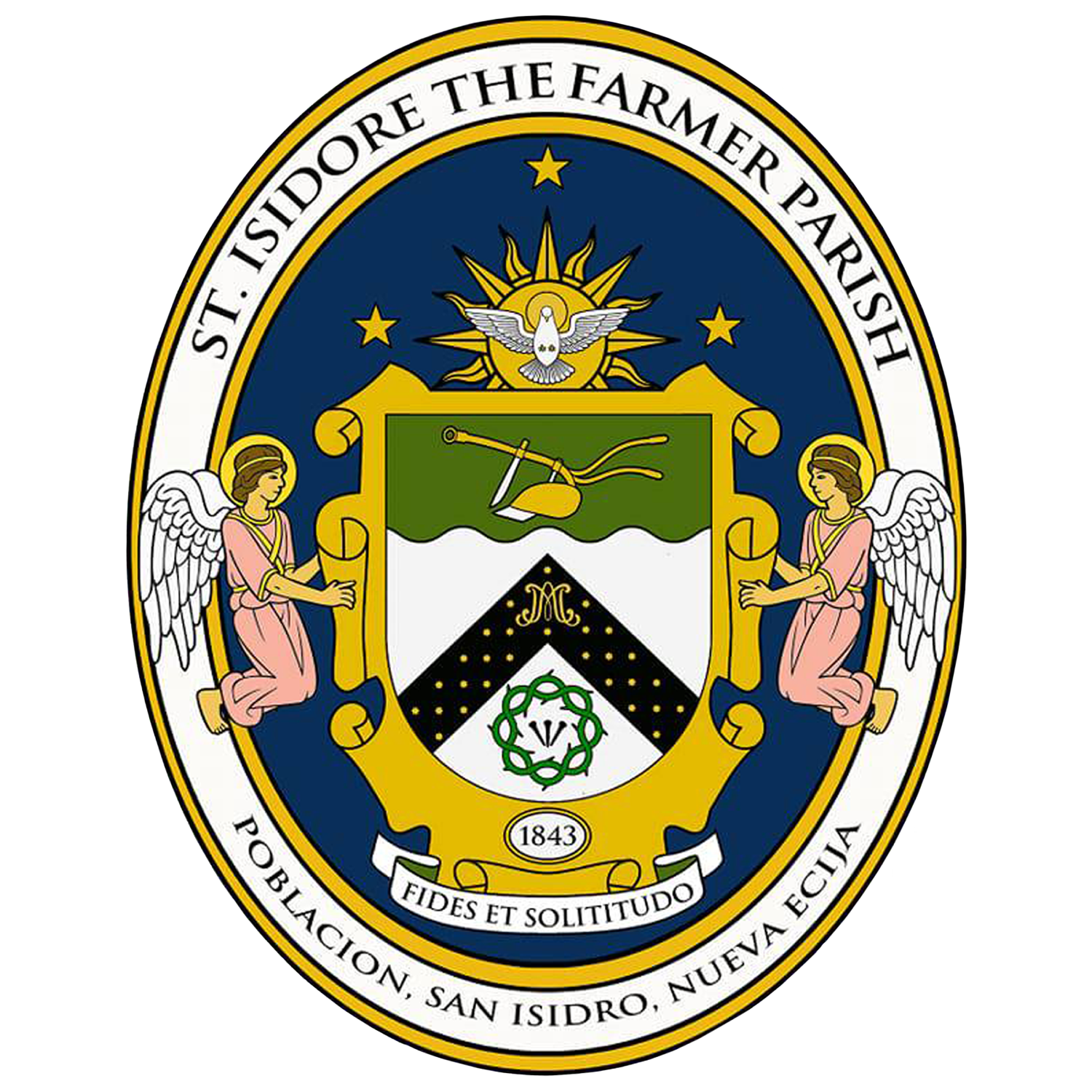St. Isidore The Farmer Parish Church Logo